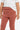 Ribbed Leggings for Baby Girls - Rust - MEME