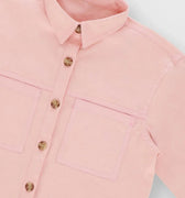 Solid Shirt For Girl - Pink - MEME