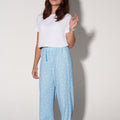 Solid Boot Cut Pants 
