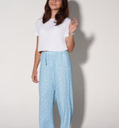 Solid Boot Cut Pants 