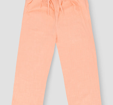 Solid Linen Trousers 