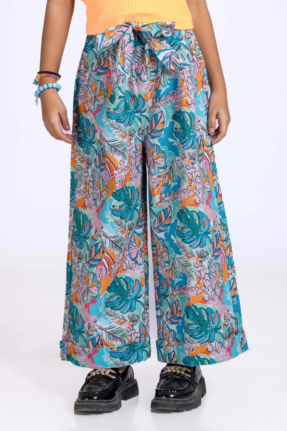 Girls Printed Pants 