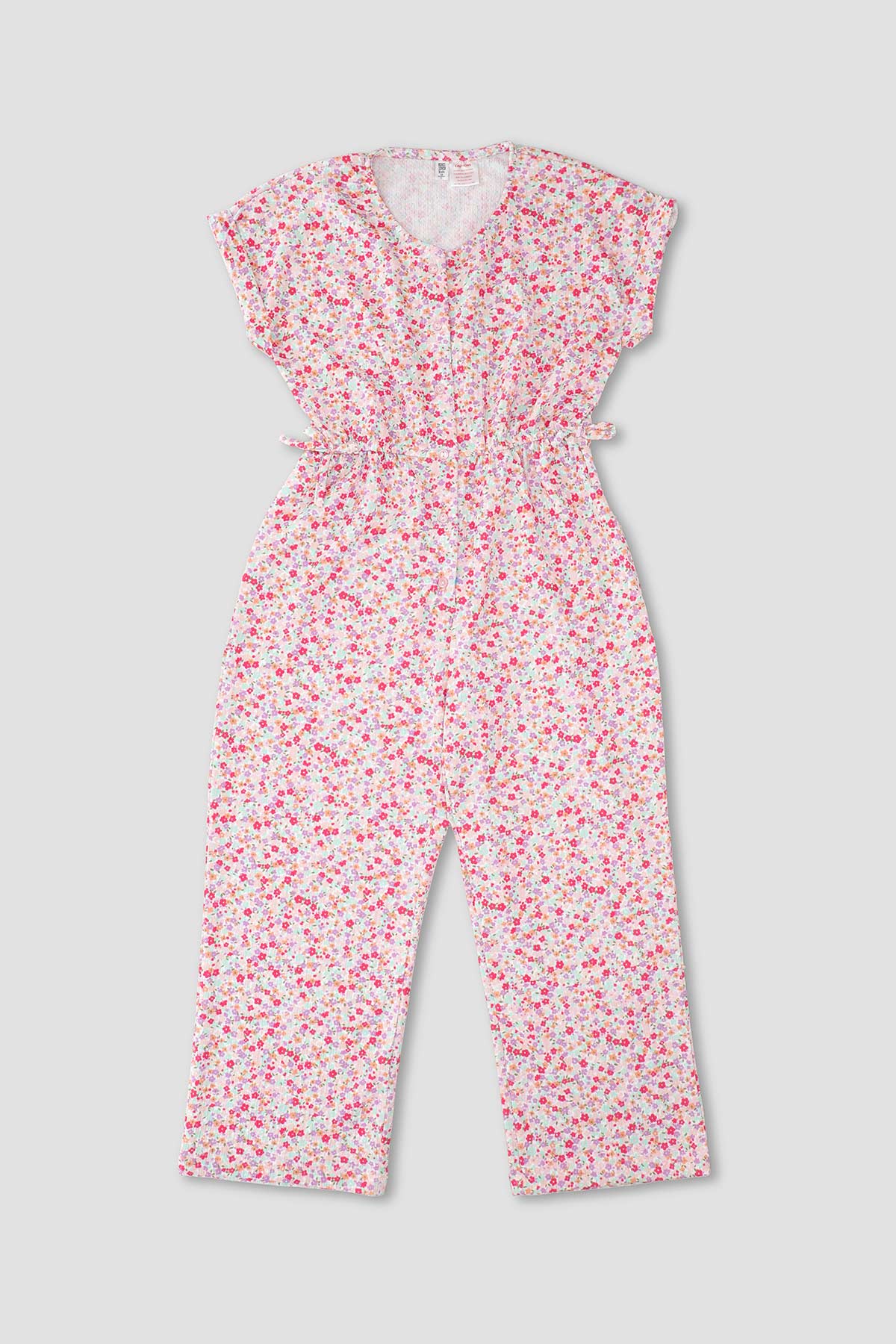 Girl Printed Jumpsuit