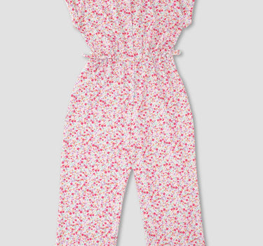 Girl Printed Jumpsuit 