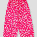 Girls Floral Printed Pants 