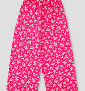 Girls Floral Printed Pants 
