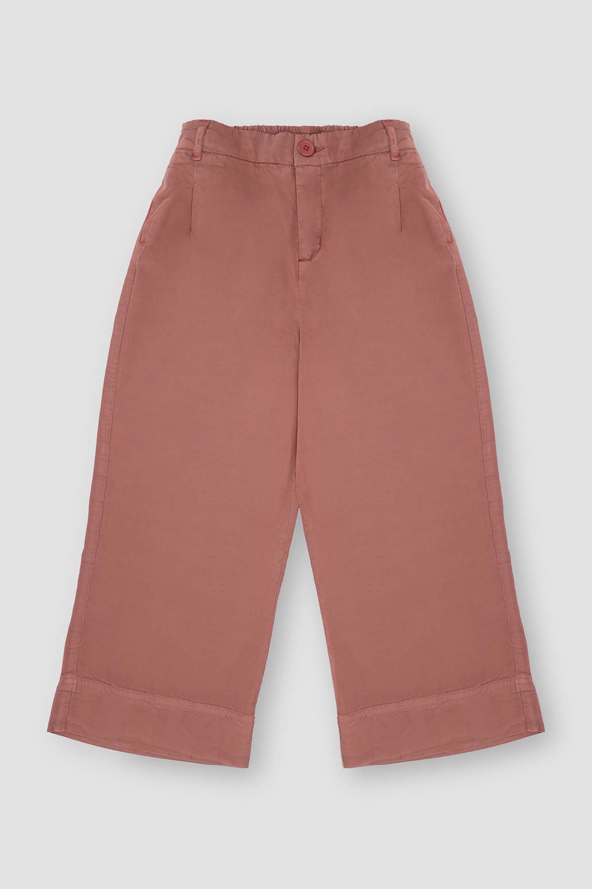 Tencel Wide Leg Trouser