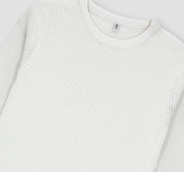 Girl's Solid Pullover Sweater 