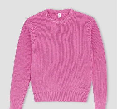 Girl's Solid Pullover Sweater 