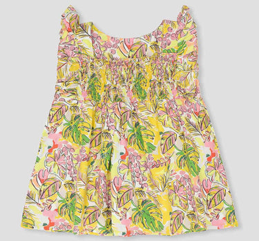 Baby Girl Printed Midi Dress 