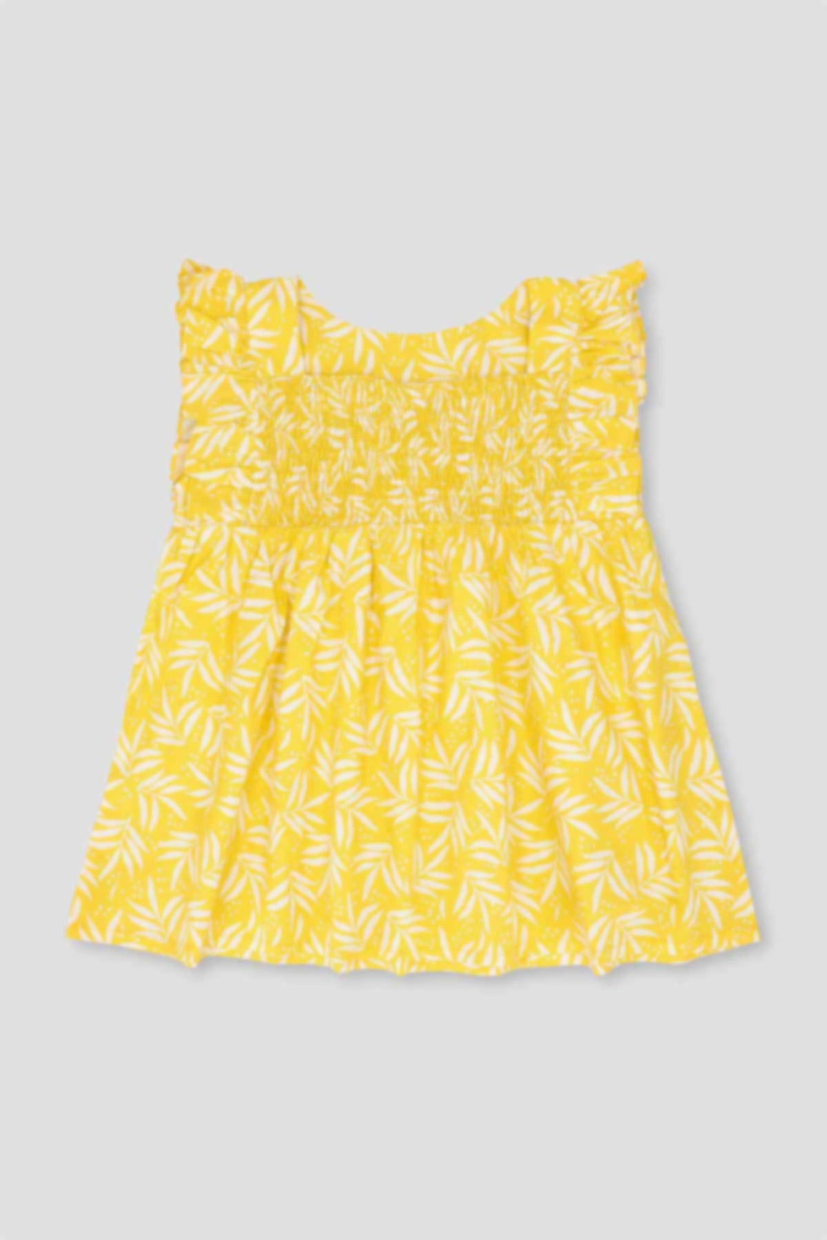 Baby Girl Printed Midi Dress 