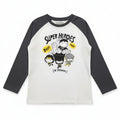 Graphic Raglan Sleeve T-Shirt for Boy - White - MEME