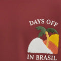 Graphic T-Shirt for Boys - Maroon - MEME