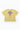 Graphic Cotton T-Shirt for Girls - Pale Banana - MEME