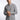 Mandarin Collar Shirt For Men - Grey Stripes - MEME