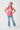 Printed Tank Top For Girl - Hot Pink - MEME