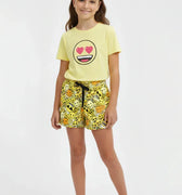 Buffy Emoji Suit For Girl - Sunny Yellow - MEME