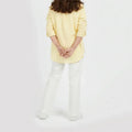 Striped Shirt For Girl - Yellow - MEME