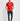 Printed T-Shirt For Men - Red - MEME