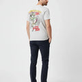 Printed T-Shirt For Men - White - MEME