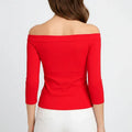 Solid T-Shirt For Women - Red - MEME