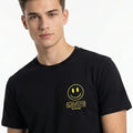 Emoji T-Shirt For Men - Black - MEME