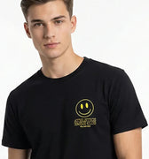 Emoji T-Shirt For Men - Black - MEME