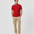 Polo T-Shirt For Men - Burgundy - MEME