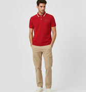 Polo T-Shirt For Men - Burgundy - MEME
