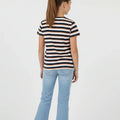 Striped T-Shirt For Girl - Navy - MEME