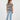 Striped T-Shirt For Girl - Navy - MEME