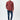 Check Button Down Shirt For Men - Red - MEME