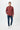 Check Button Down Shirt For Men - Red - MEME