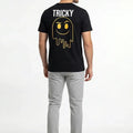 Printed T-Shirt For Men - Black - MEME