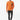 Printed Long Sleeve T-Shirt For Men - Rust - MEME