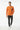 Printed Long Sleeve T-Shirt For Men - Rust - MEME