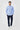 Stripe Shirt For Men - Mid Blue - MEME