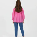 Blouse For Girl - Pink - MEME