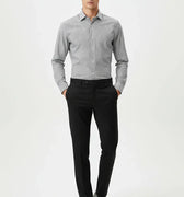 Stripe Shirt For Men - Grey - MEME