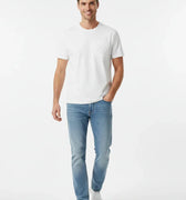 Crew Neck Basic T-Shirt For Men - White - MEME