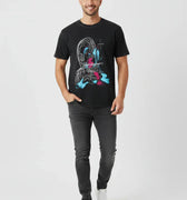 Graphic T-Shirt For Men - Black - MEME