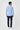 Stripe Shirt For Men - Mid Blue - MEME