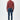 Check Button Down Shirt For Men - Red - MEME