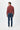 Check Button Down Shirt For Men - Red - MEME