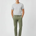 Regular-Fit Chino Trouser For Men - Army Brown - New Arrival - MEME