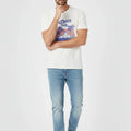 Graphic T-Shirt For Men - Ecru - MEME