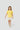 Solid Blouse For Girl - Yellow - MEME