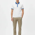 Polo T-Shirt For Men - White - MEME
