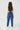 Paper Bag Denim Jeans For Girl - Mid Blue - MEME