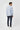 Mandarin Collar Shirt For Men - Light Blue - MEME